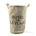 linet pillar recycled hotel dust basket, collect bag, linen storage bag for hotel